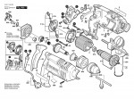 Bosch 0 601 148 641 GSB 16 RE Percussion Drill 110 V / GB Spare Parts GSB16RE